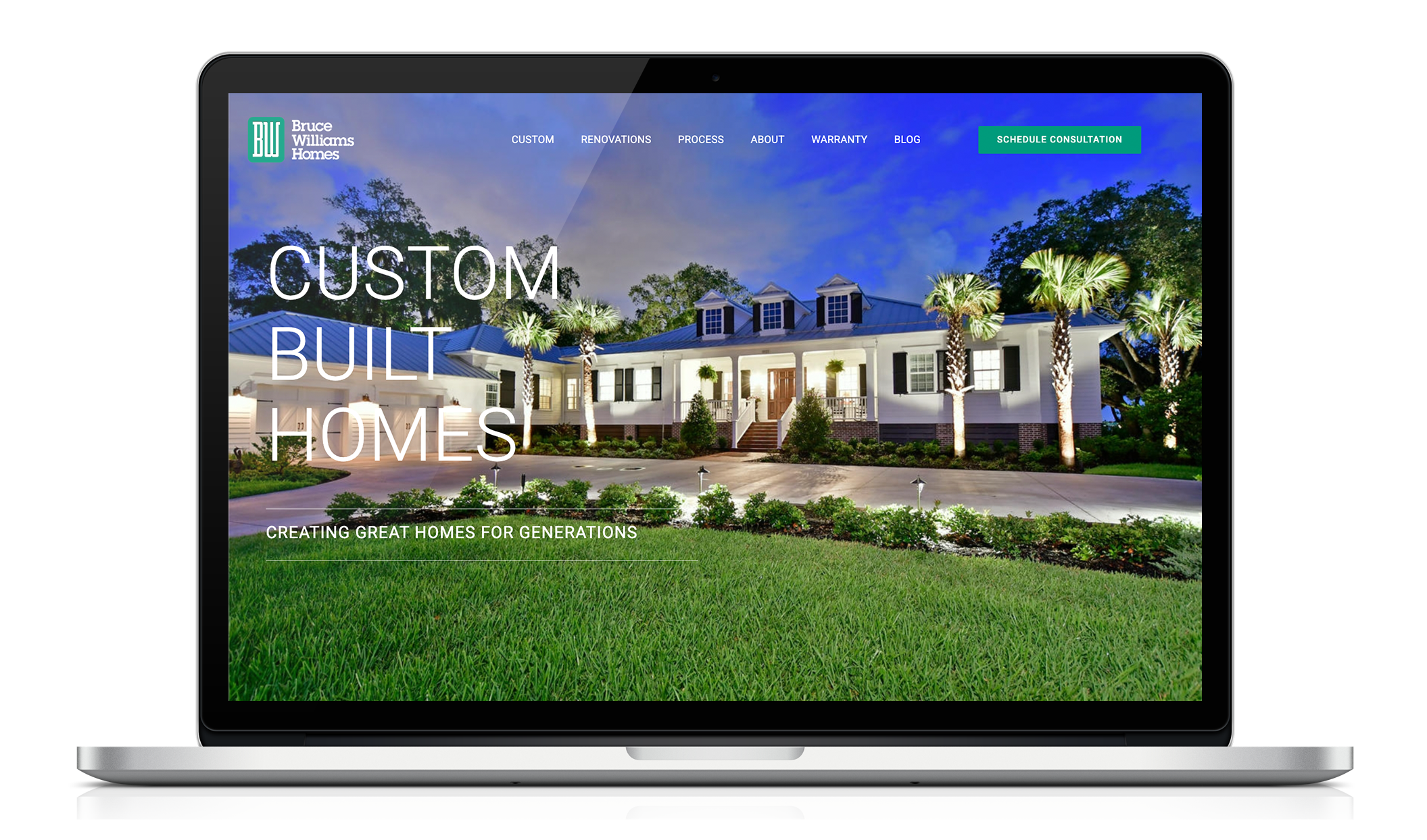 Custom home builder marketing