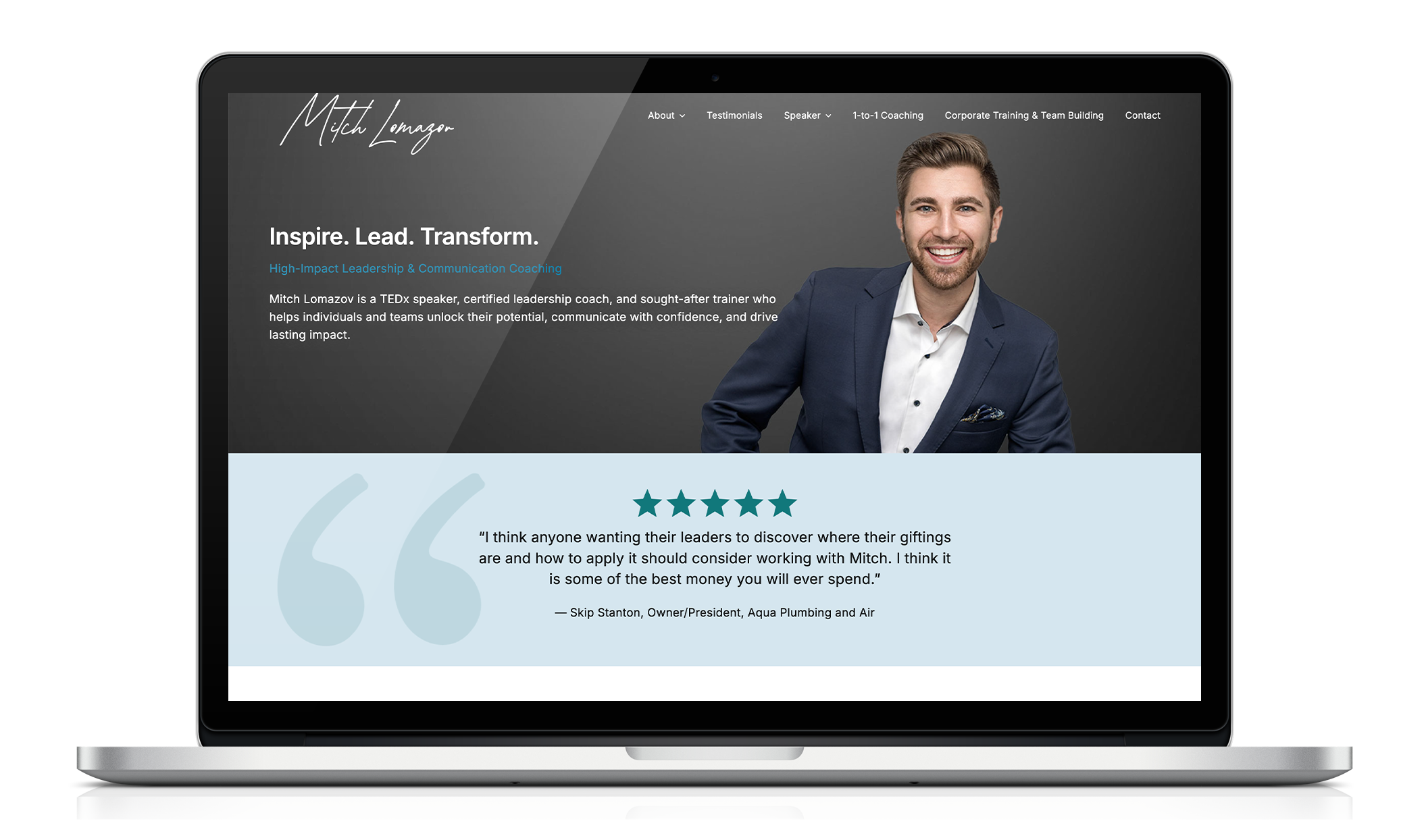 digital marketing agency for professional speaking services