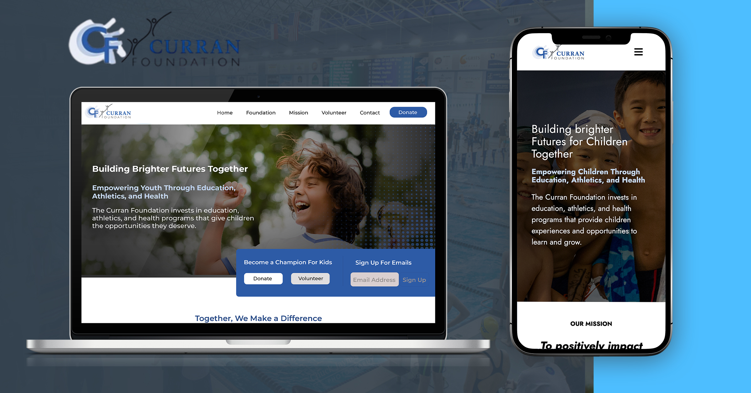 nonprofit website rebuild